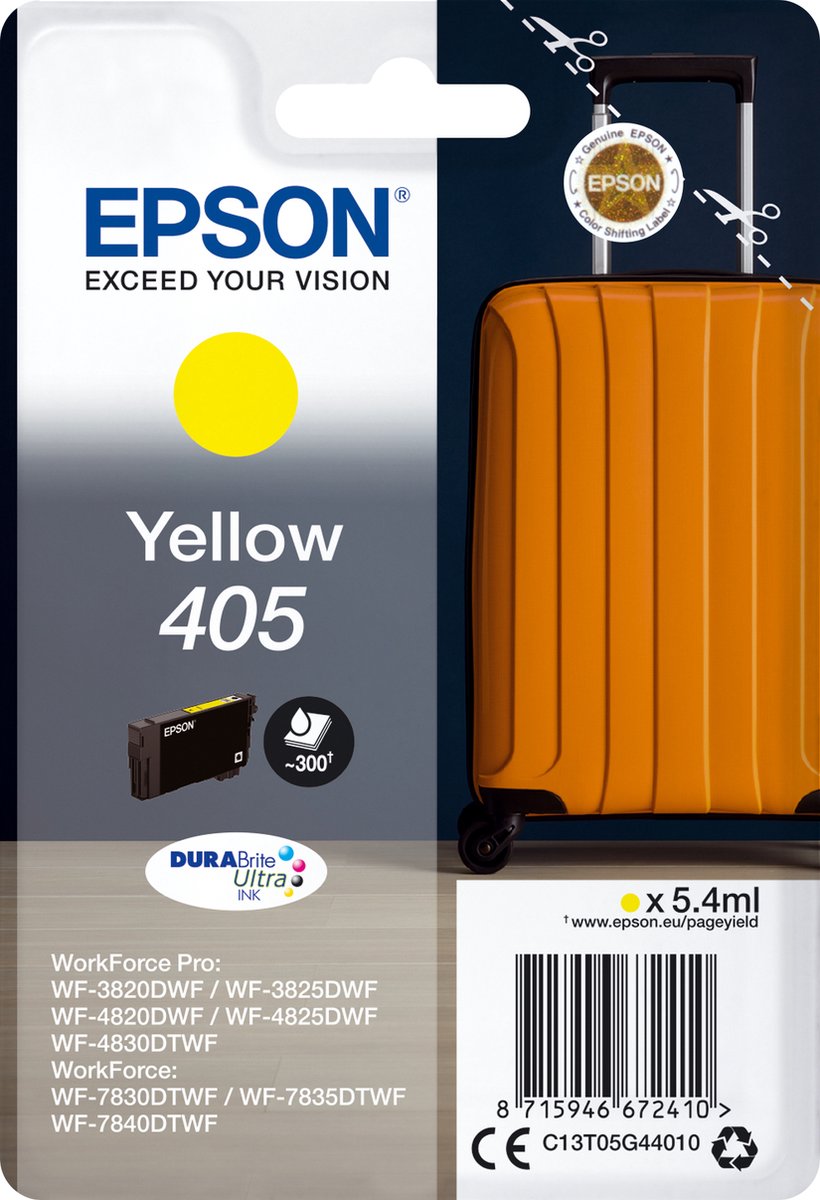 Epson Cartridge 405 - Geel