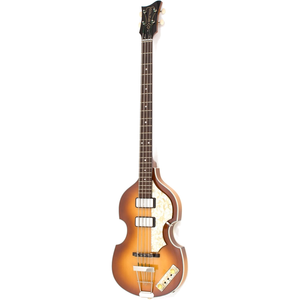 Hofner Violin Bass 61 Cavern semi-akoestische basgitaar met koffer