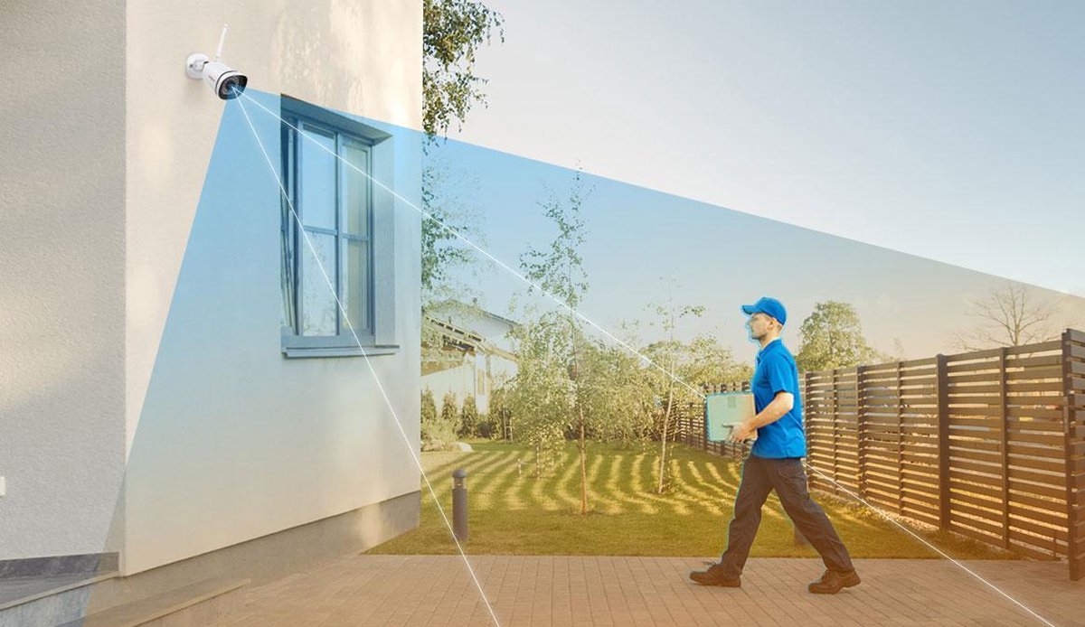 Foscam FN7108W-B4-1T, 2MP Full HD WiFi beveiligingsset