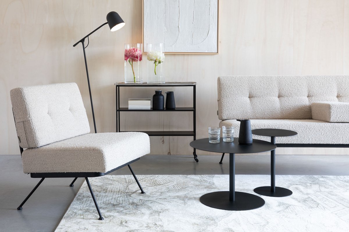 Zuiver Bowie 2-zitsbank - Beige