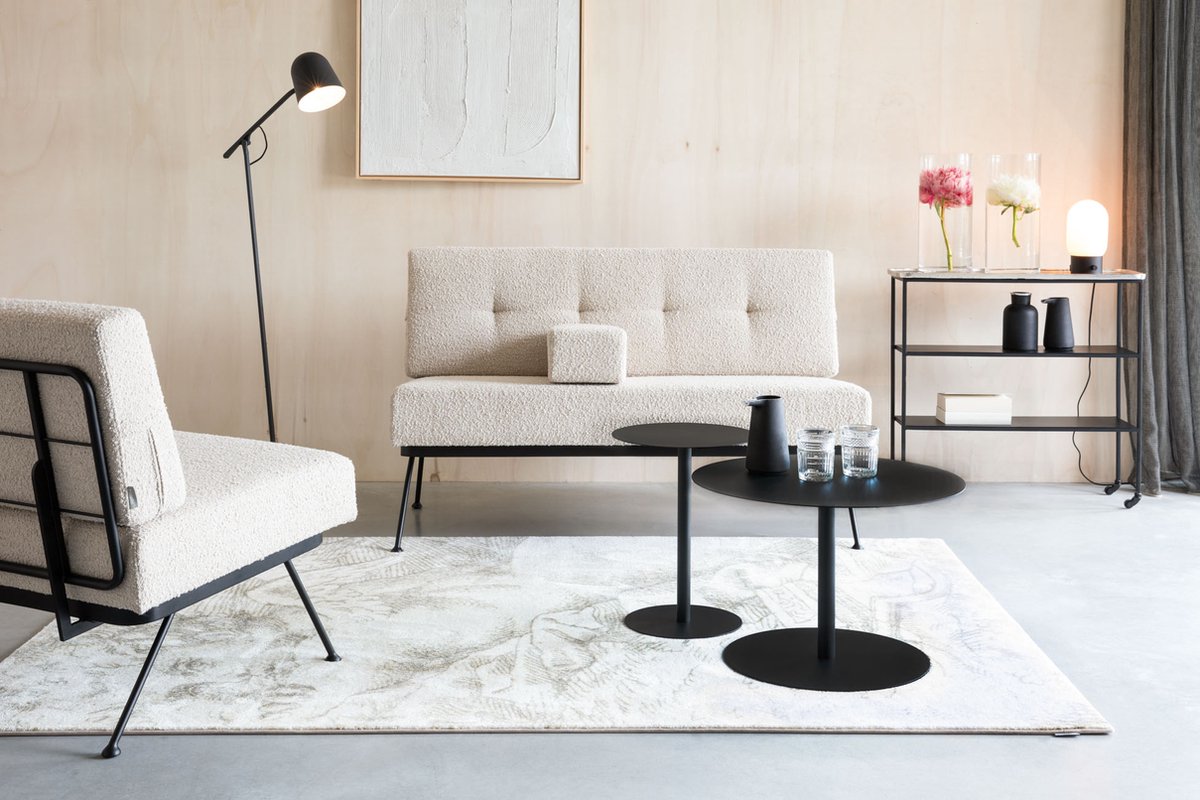 Zuiver Bowie 2-zitsbank - Beige