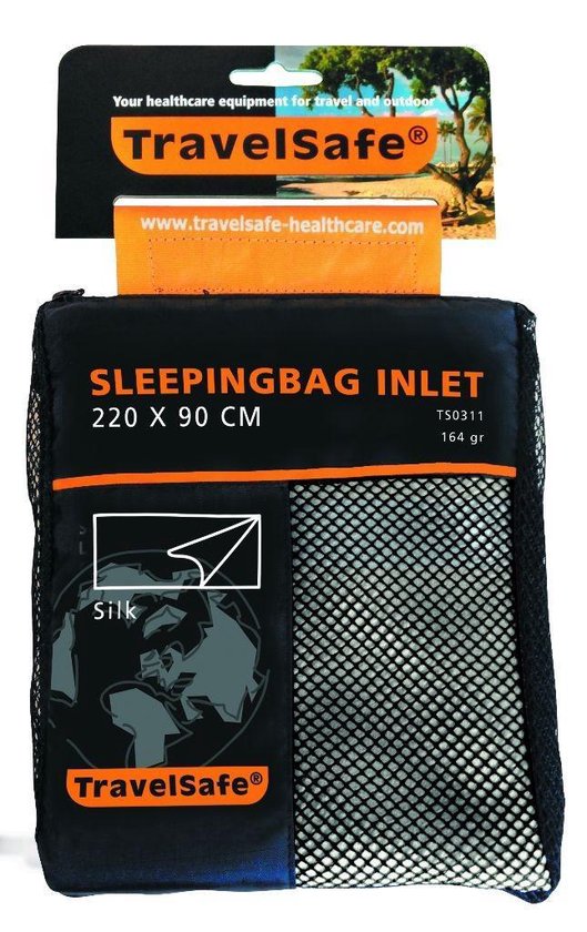 Travelsafe Lakenzak Envelop Zijde Ts0311 - Wit