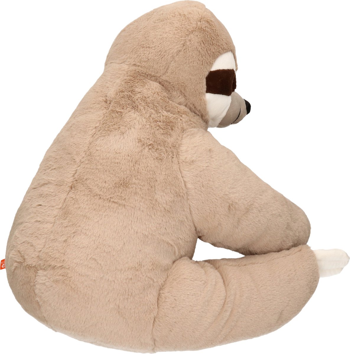 Wild Republic knuffelluiaard Ecokins 76 cm pluche bruin/wit