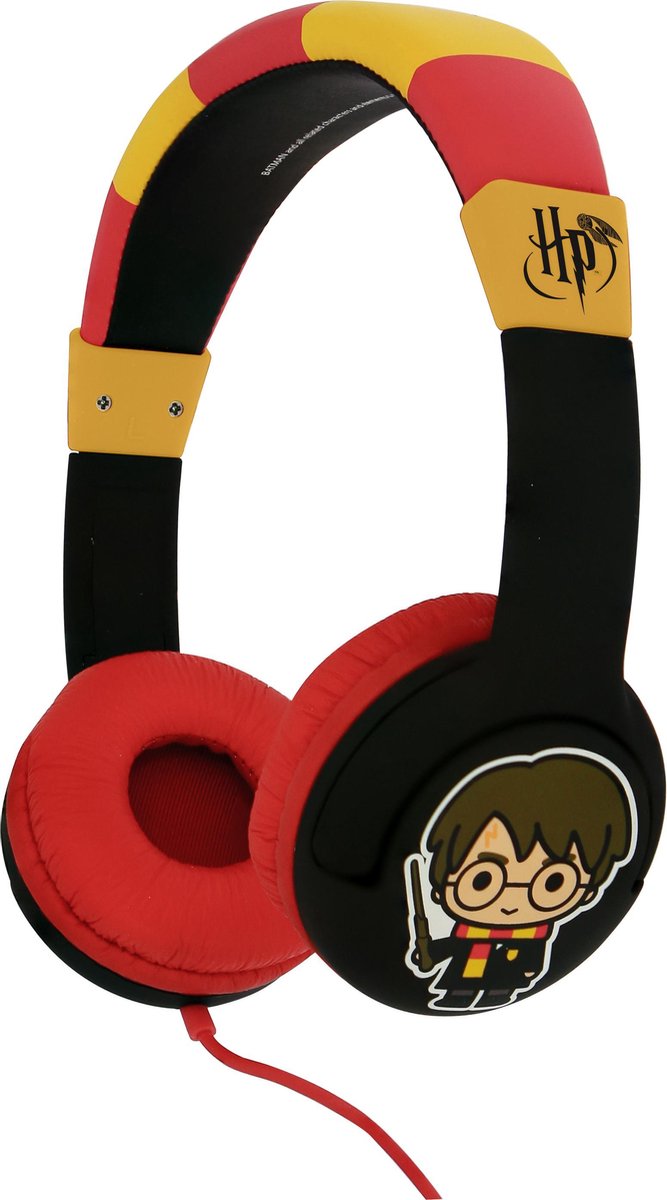 OTL koptelefoon Harry Potter junior 15,5 cm 20W zwart/rood