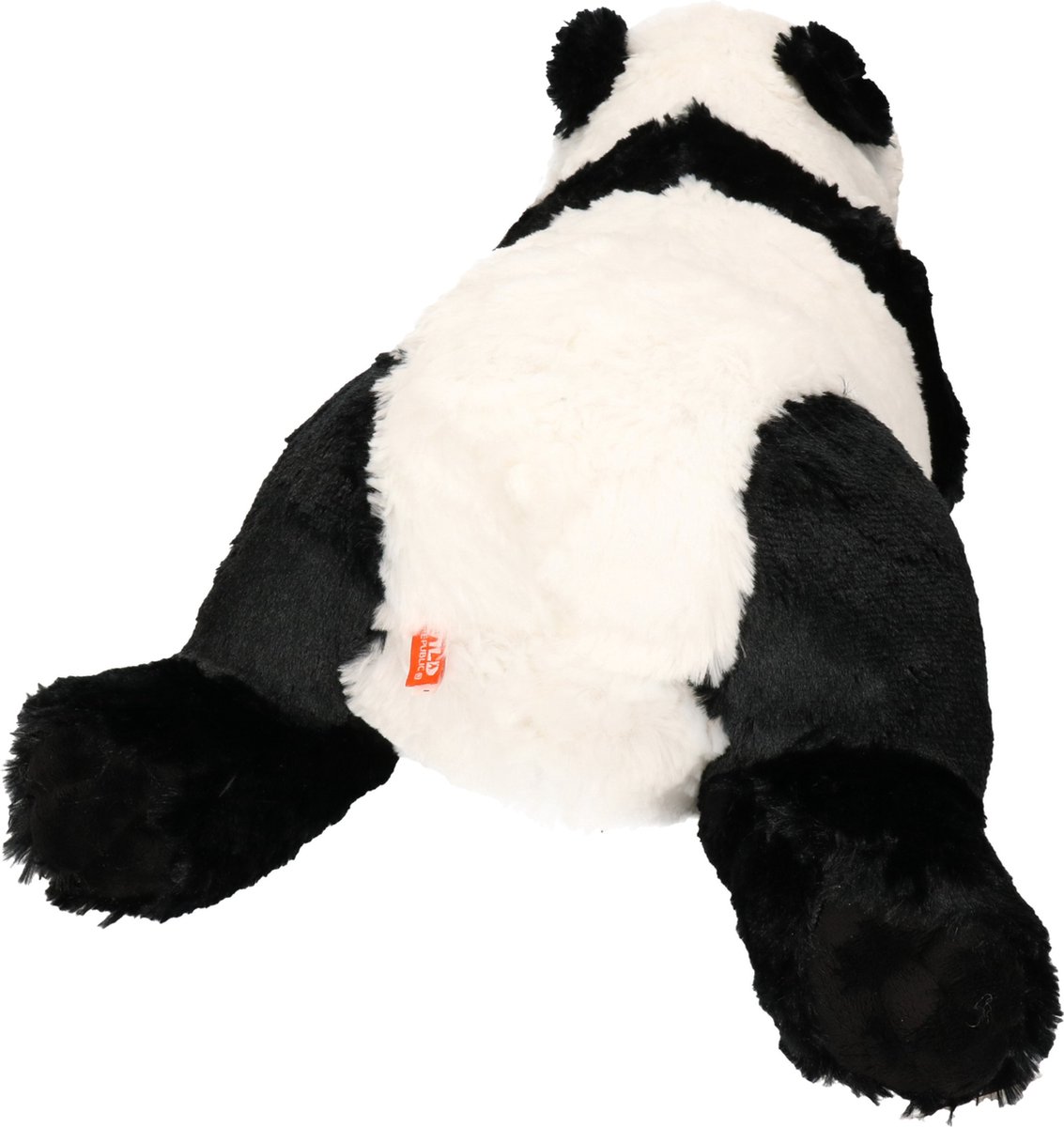 Wild Republic knuffelpanda Ecokins 76 cm pluche zwart/wit