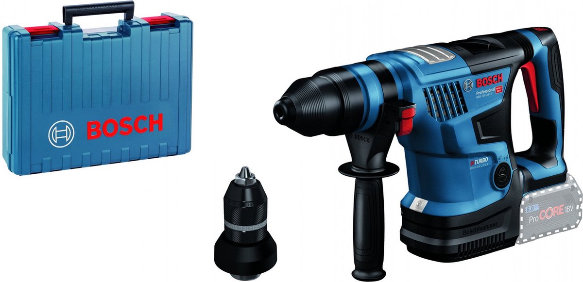Bosch GBH 18V-34 CF Professional accuboorhamer met SDS plus | excl. accu en oplaadapparaat