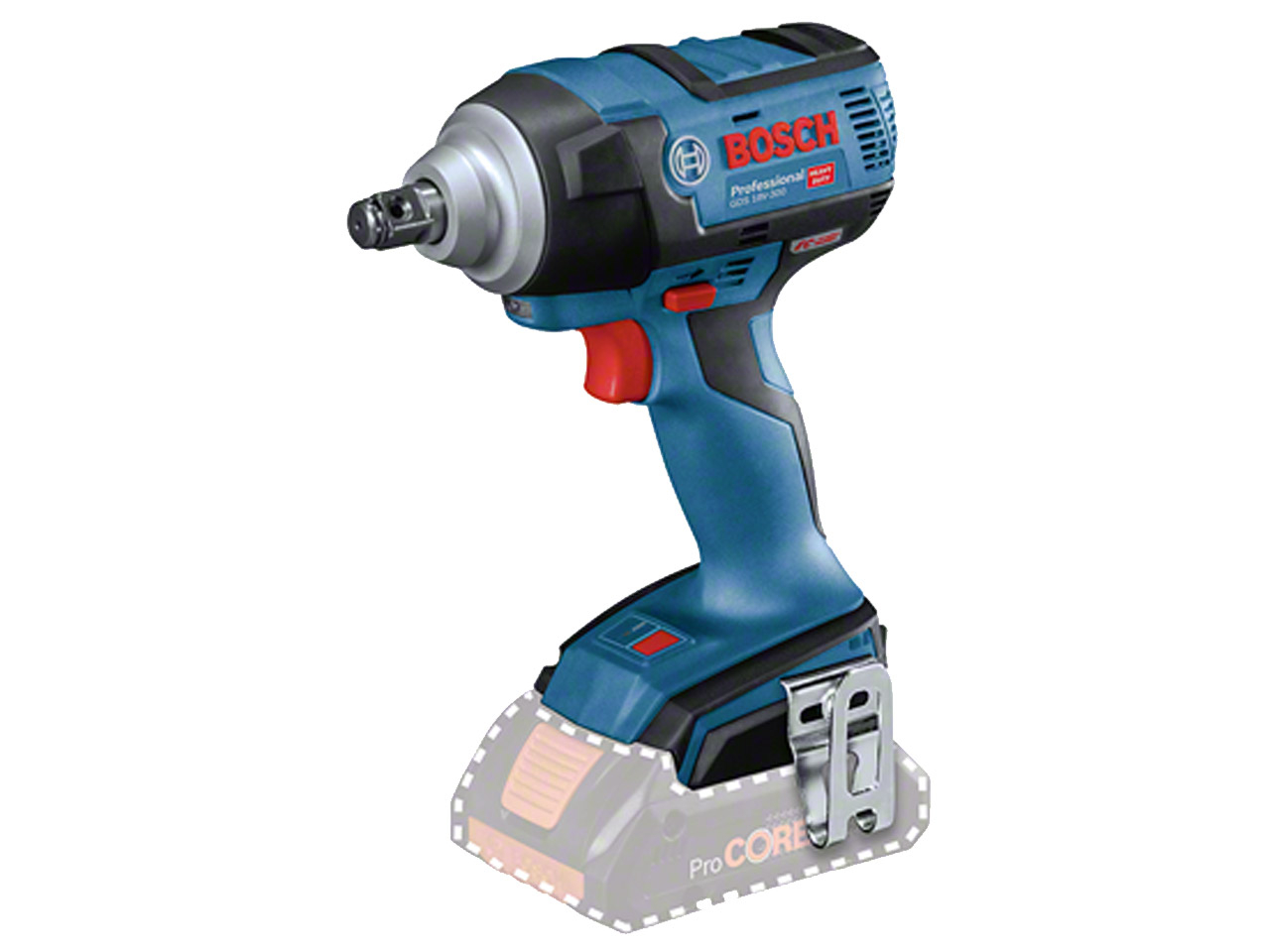 Bosch GDS 18V-300 | Slagmoersleutel | 18V | 2x 4.0Ah ProCore | in L-Boxx