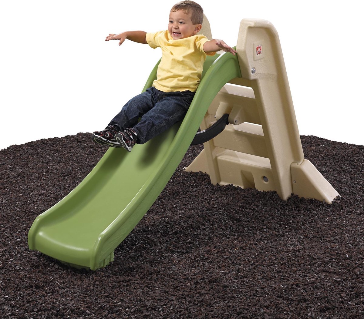 Step2 Glijbaan Big Fold 162 Cm/bruin - Groen