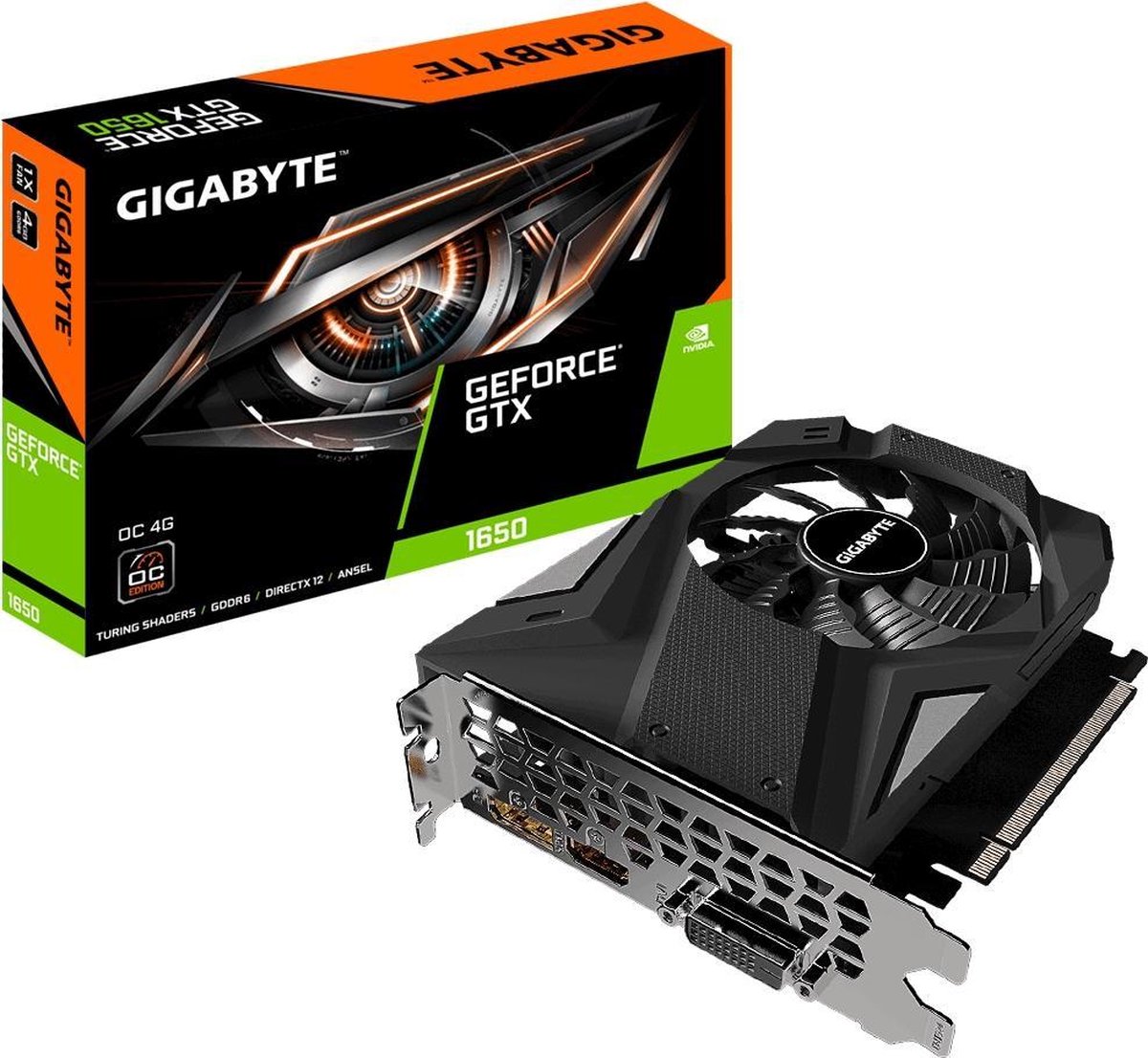 Gigabyte GeForce GTX 1650 D6 OC 4G (rev.1.0)