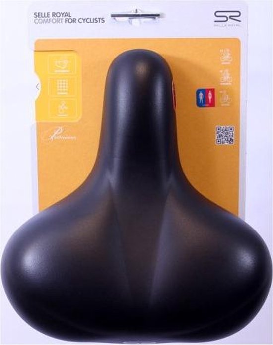 Selle Royal Zadel Torx 275 X 250 Mm Unisex - Zwart