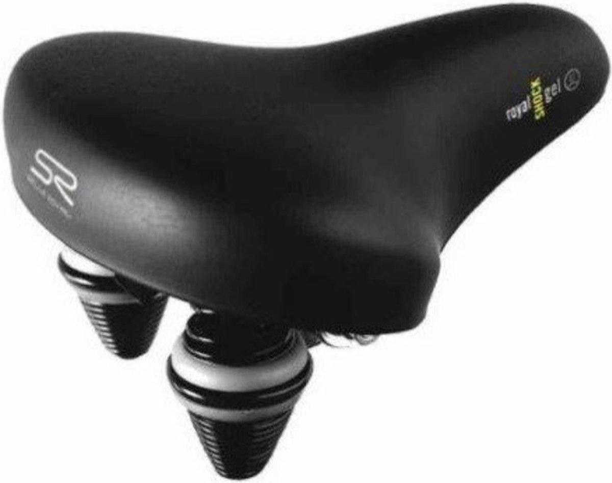 Selle Royal Zadel Classic Royal Shock 25 Cm Unisex - Zwart