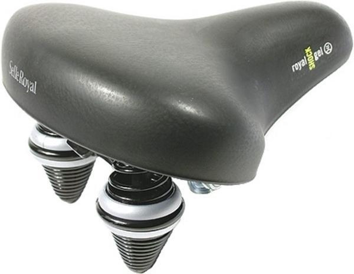 Selle Royal Zadel Classic Royal Shock 25 Cm Unisex - Zwart