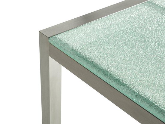 Beliani Grosseto Tuinset Polyester 100 X 220 Cm - Zwart