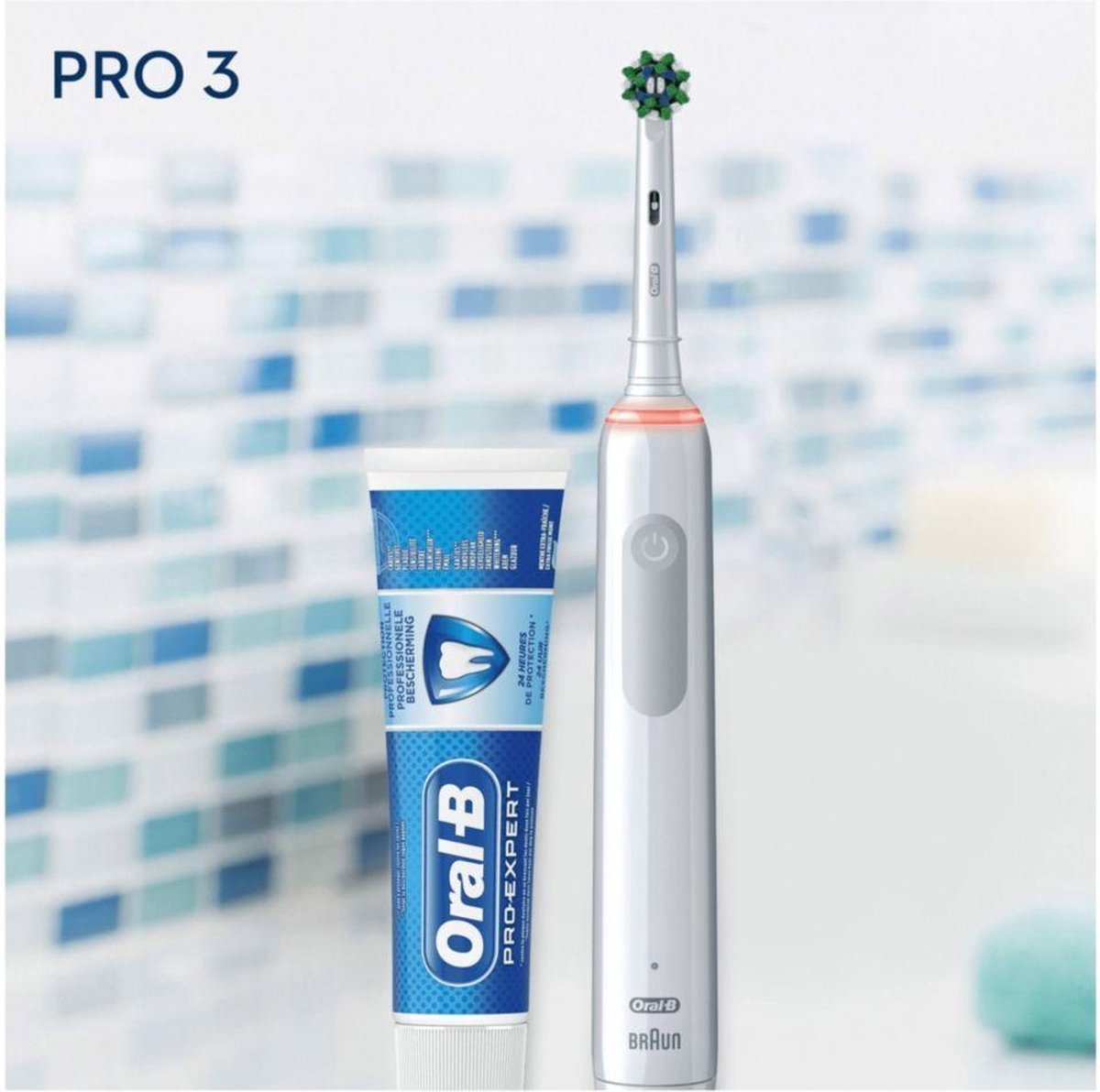 Oral B Pro 3 3800 met tandpasta