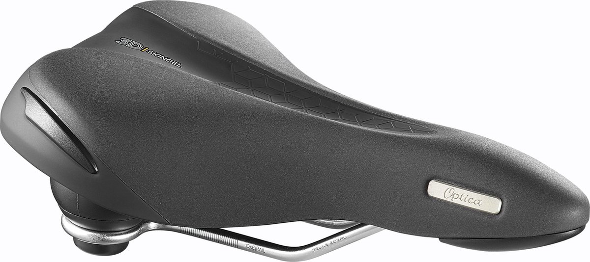 Selle Royal Zadel Optica Moderate 271 X 169 Mm Heren - Zwart