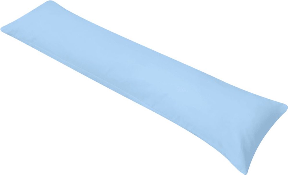 Vidaxl Zijslaapkussen 40x145 Cm - Blauw