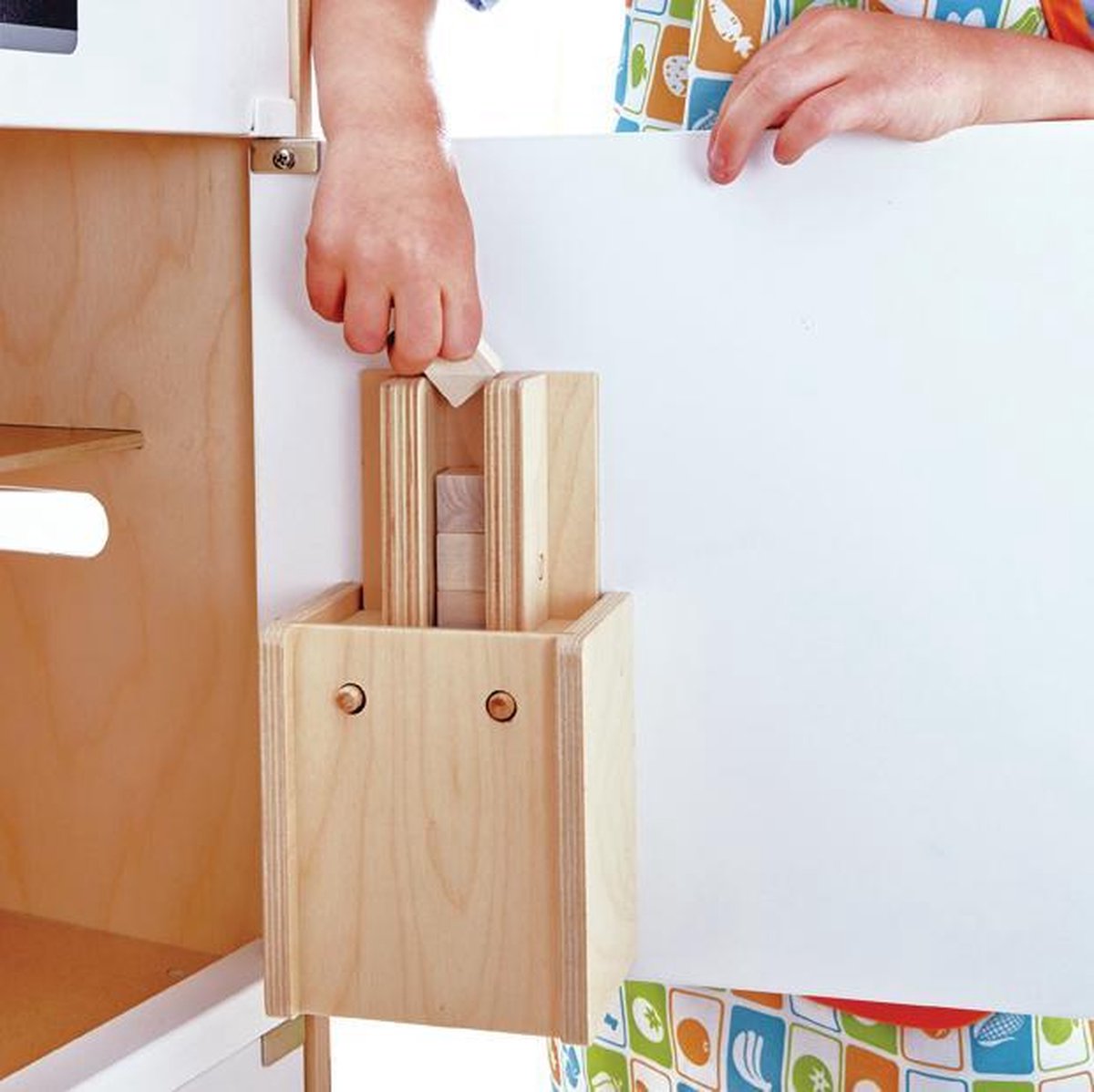 Hape koelkast/diepvriescombinatie wit