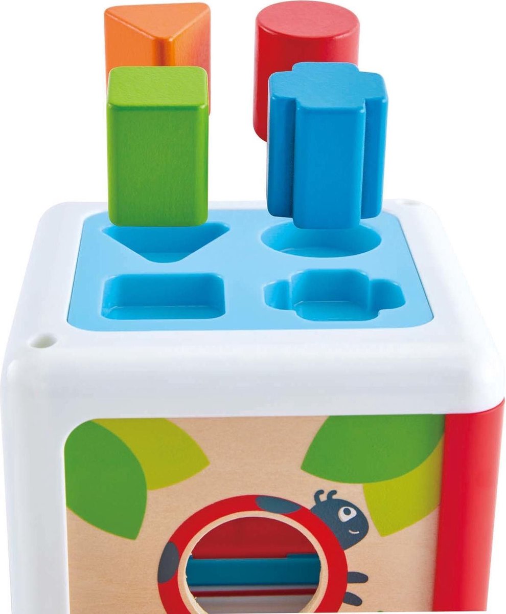 Hape houten vormenstoof 5 delig 17 cm