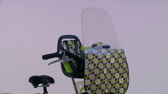 Qibbel Togo Fietszitje Voor Q656 Junior Stuurpen Wit/ - Blauw