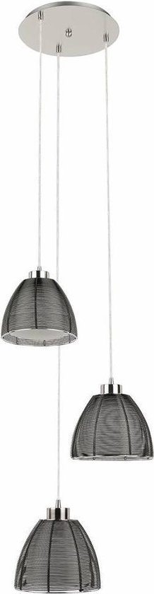 Highlight Hanglamp Whires Small 3 Lichts Rond - Silver