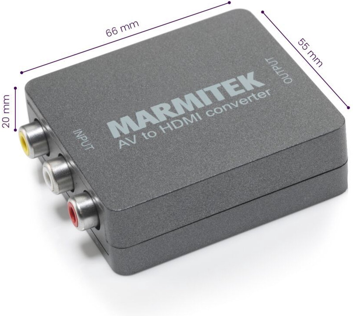 Marmitek HDMI kabel CONNECT AH31 - Zwart