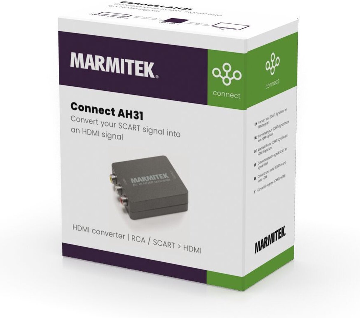 Marmitek HDMI kabel CONNECT AH31 - Zwart