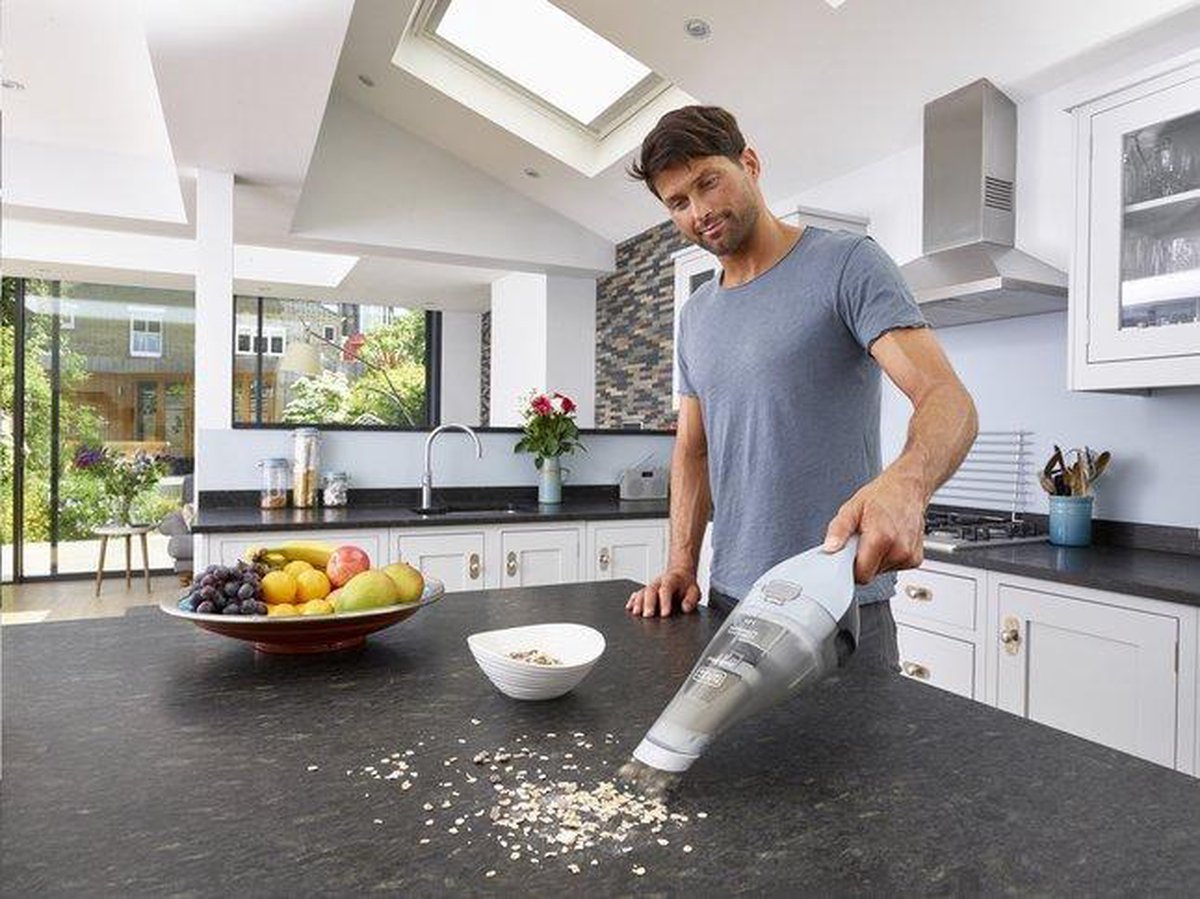 BLACK+DECKER Kruimeldief Nvc215w-qw - Blauw