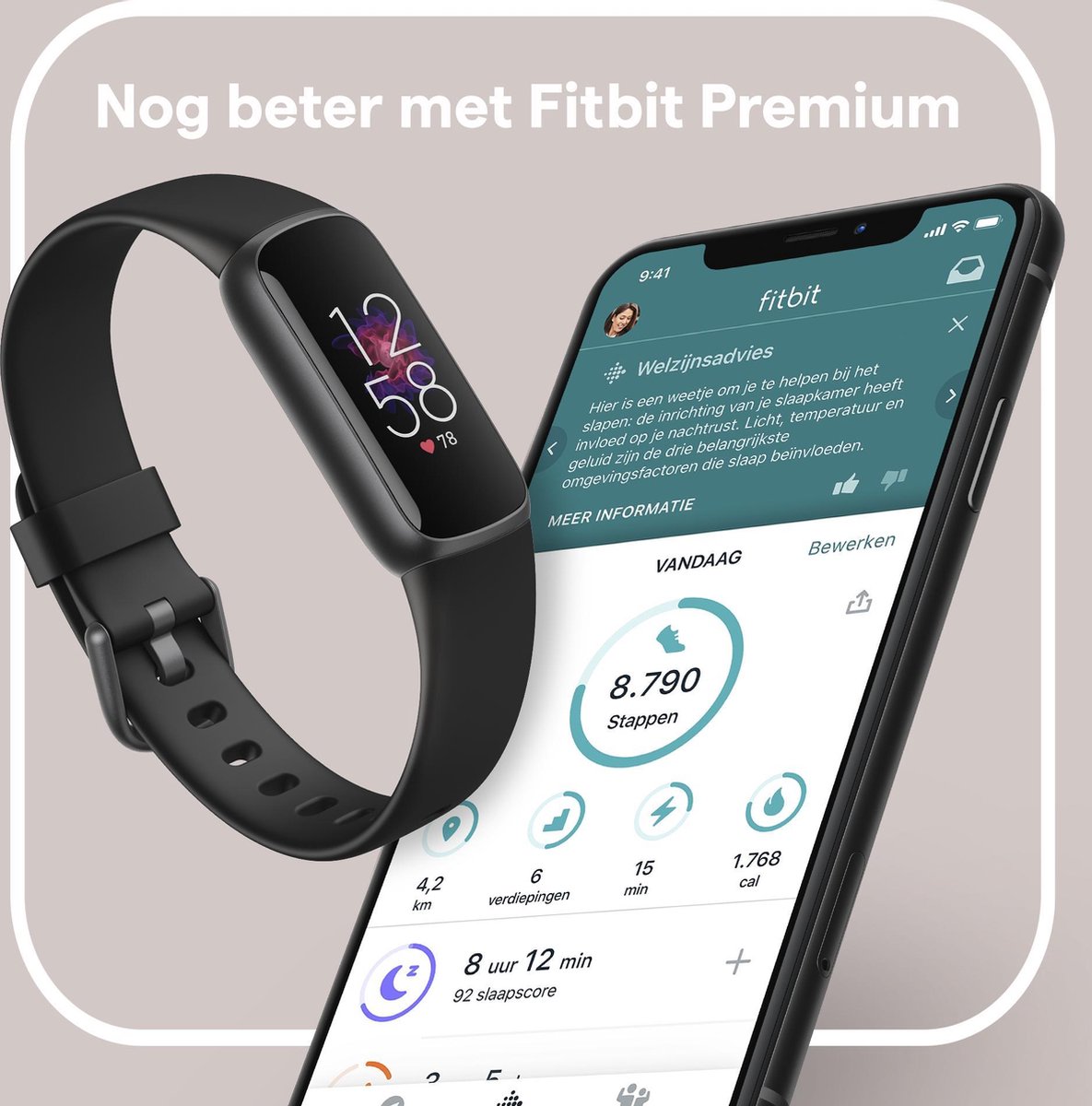 Fitbit Luxe - Zwart