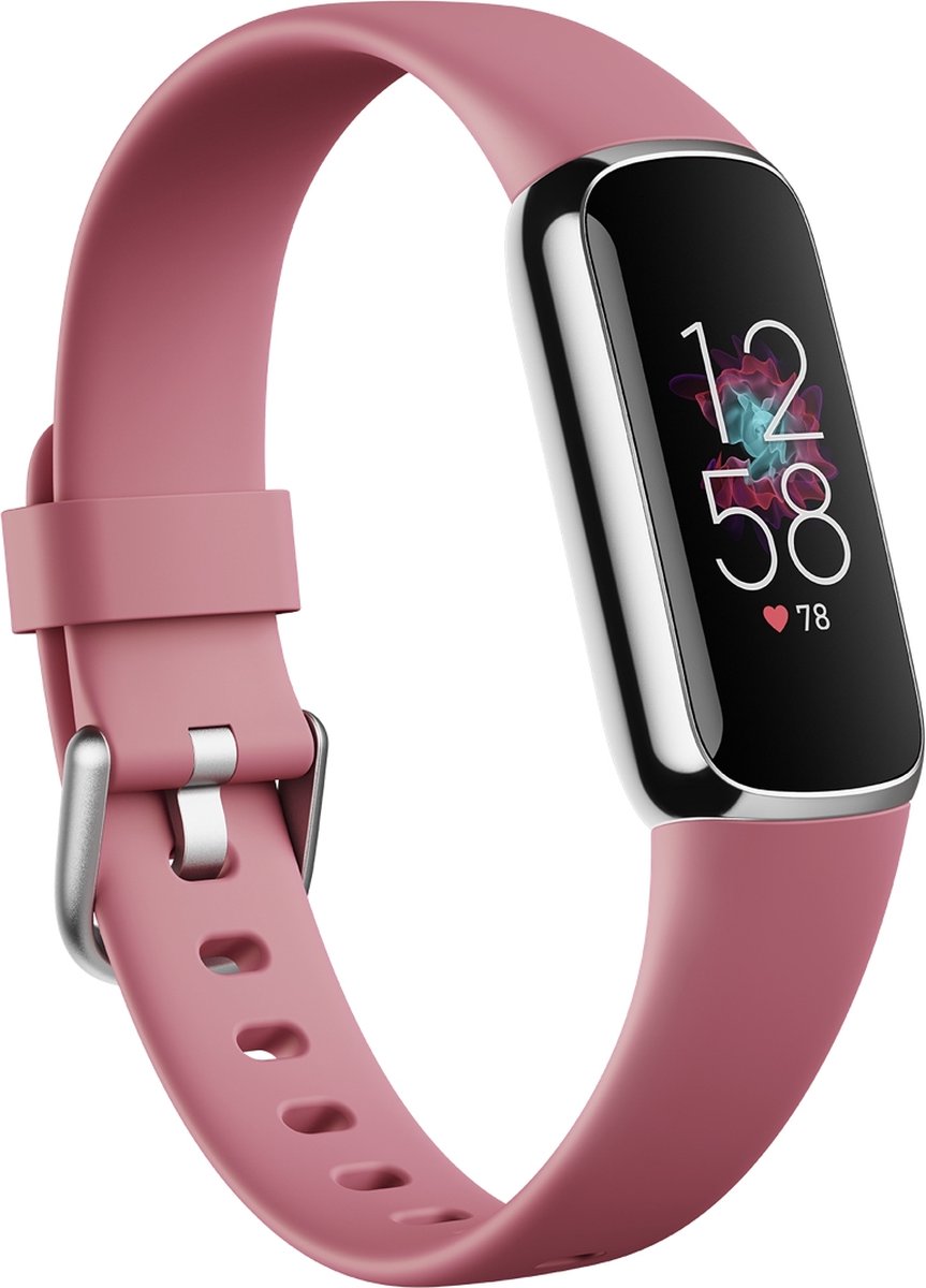 Fitbit Luxe/Zilver - Rosa