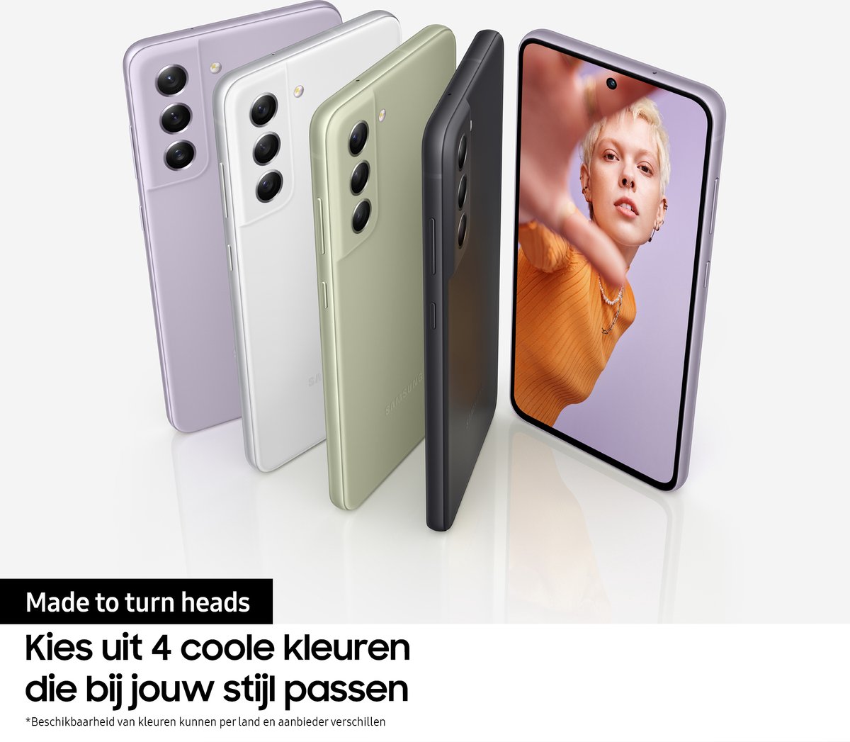Samsung Galaxy S21 FE 128GB 5G - Groen