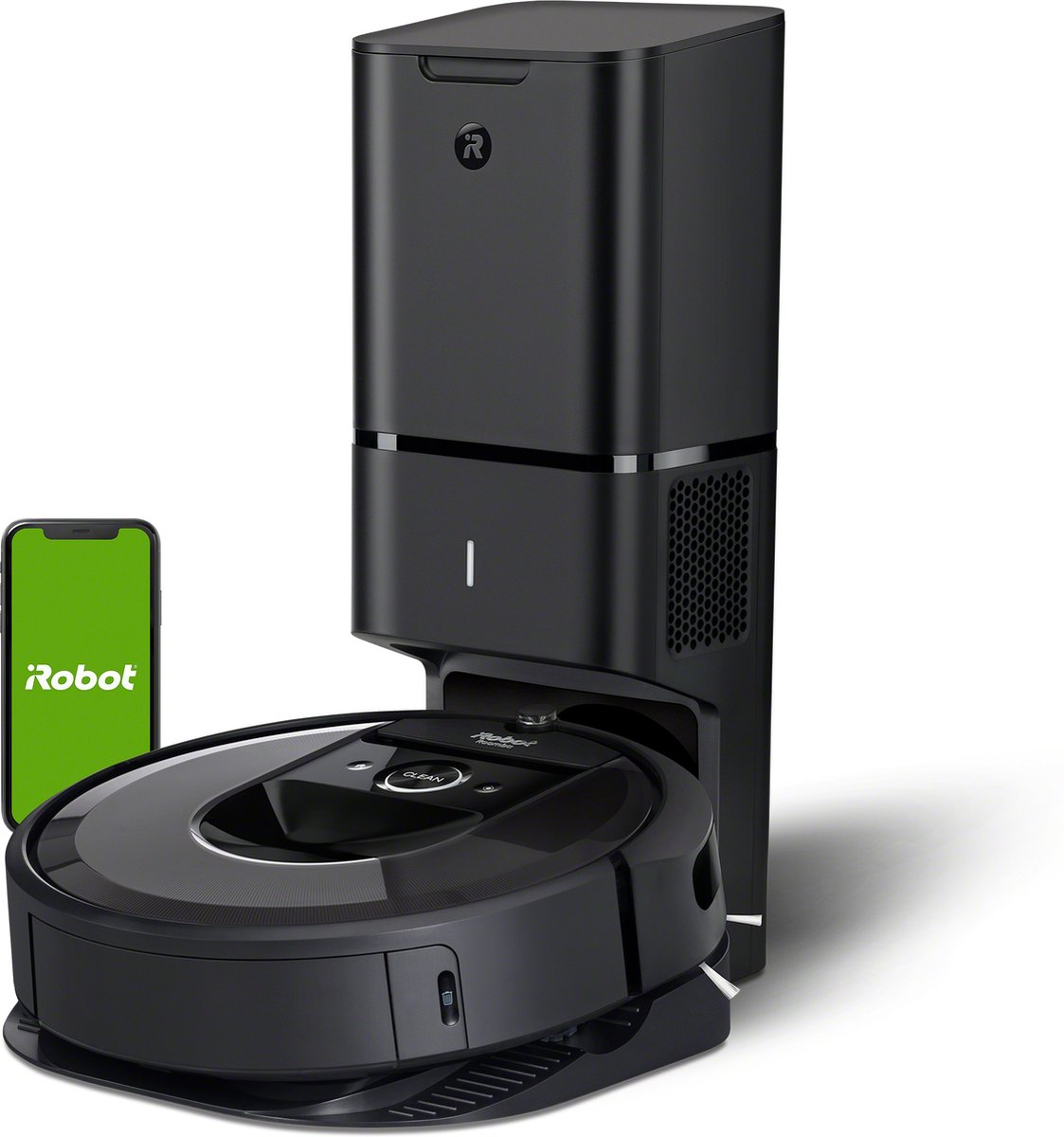 Irobot robotstofzuiger Roomba i7+ - Zwart