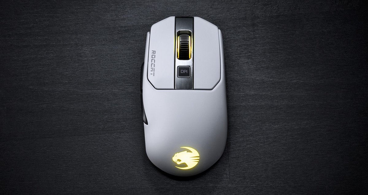 Roccat gaming muis Kain 202 Aimo - Wit