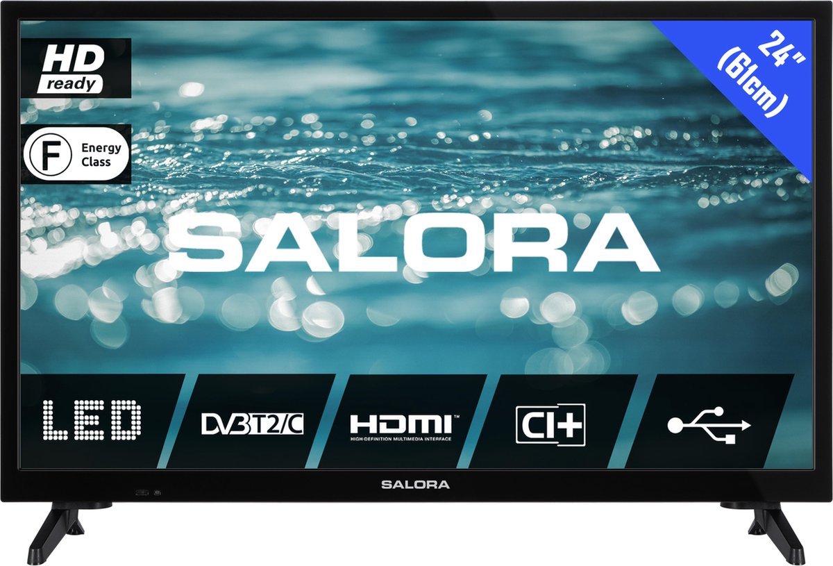 Salora LED TV 24HL110 - Zwart