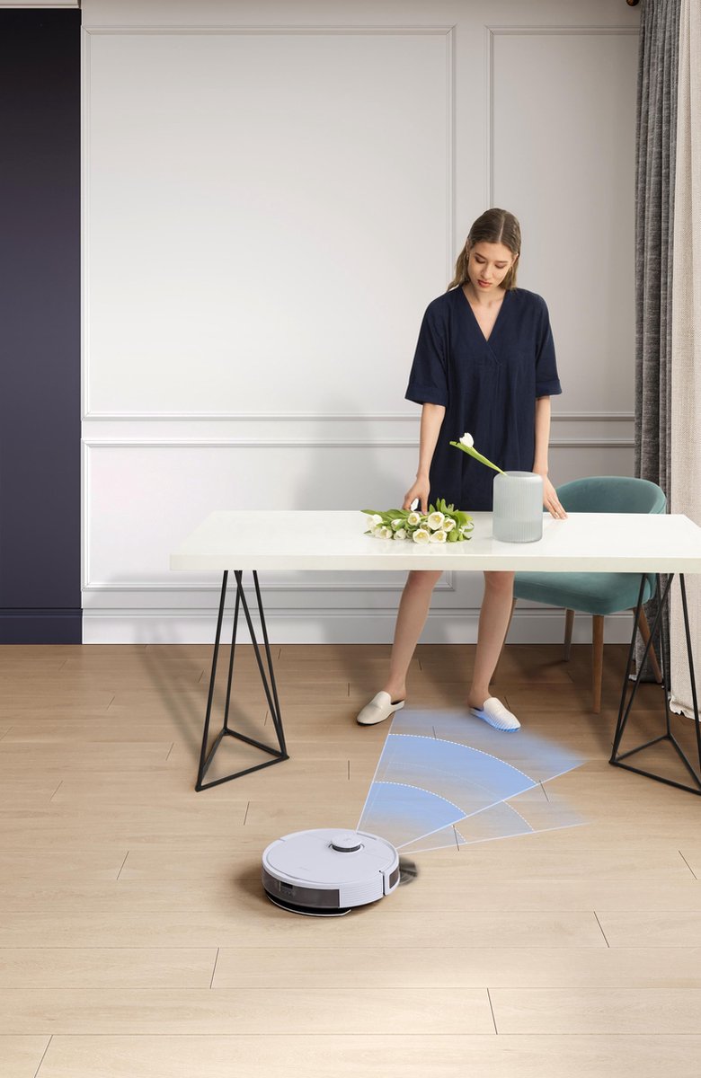 ECOVACS robotstofzuiger DEEBOT N8 PRO - Zwart