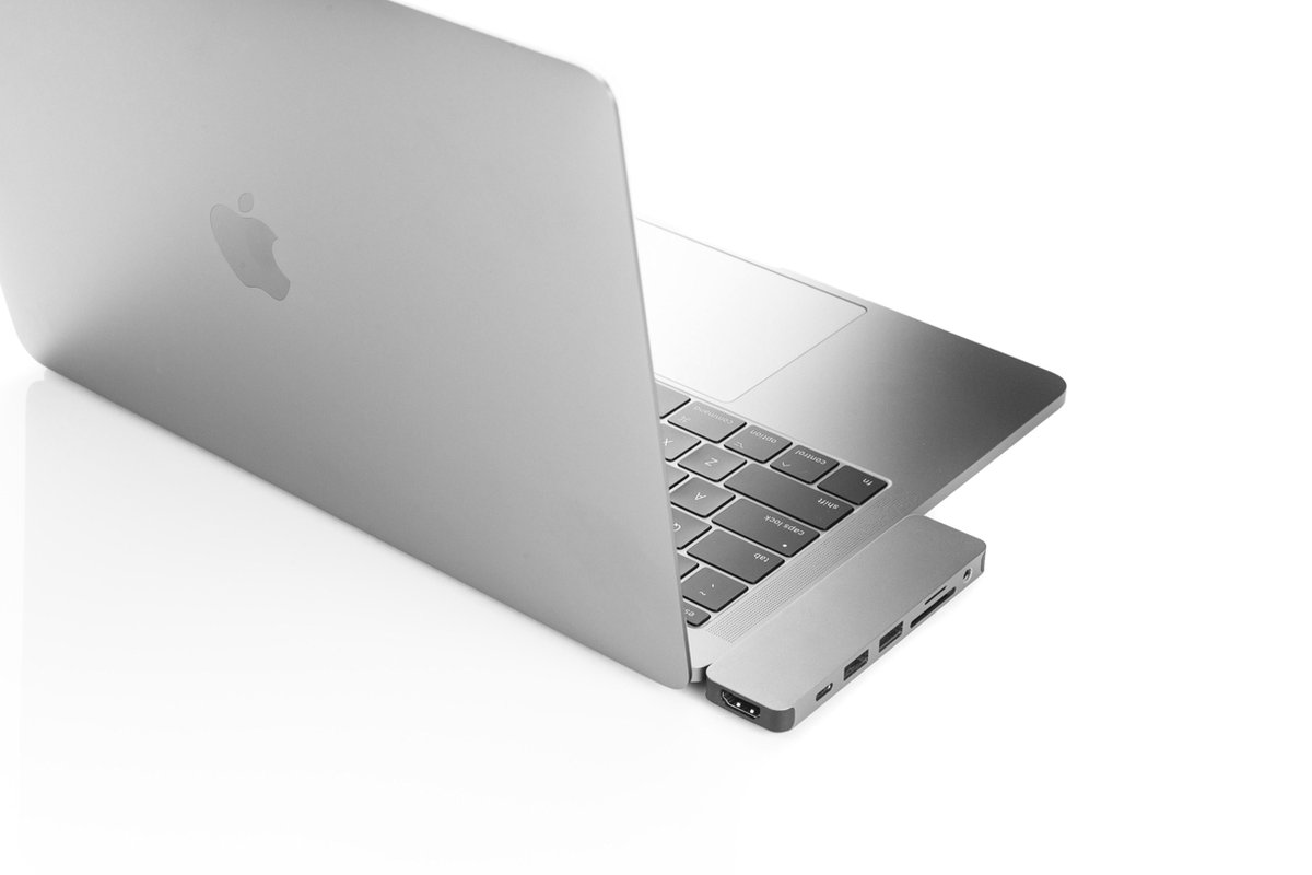 Hyper Solo USB-C Hub (Zilver)