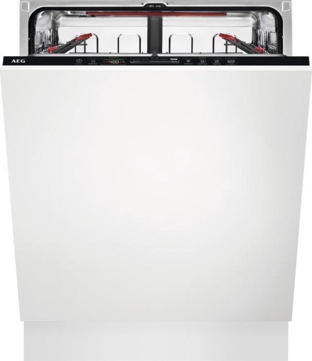 AEG FSE63637P QuickSelect AirDry Inbouwvaatwasser - Zwart