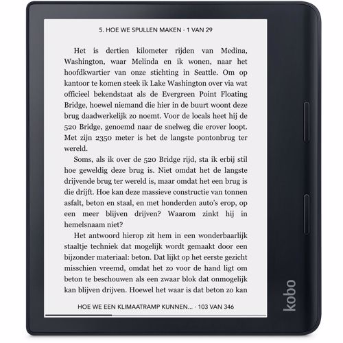 Kobo e-reader Sage - Zwart