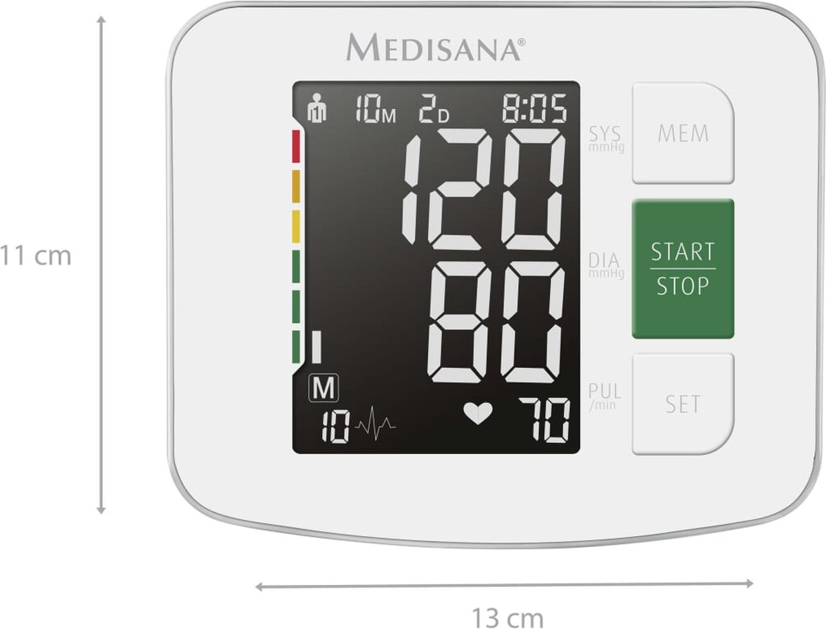 Medisana bloeddrukmeter BU 514 - Groen