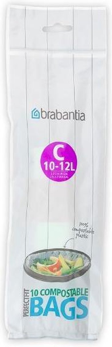 Brabantia Vuilniszak 10-12 L - Maat C - 10 Stuks