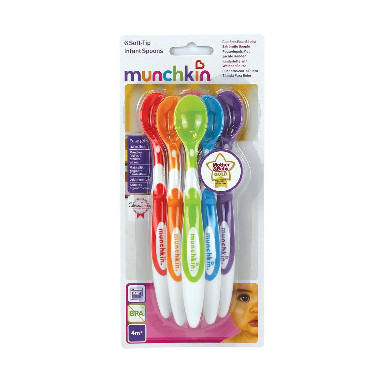 Munchkin Peuterlepel - Set Van 6