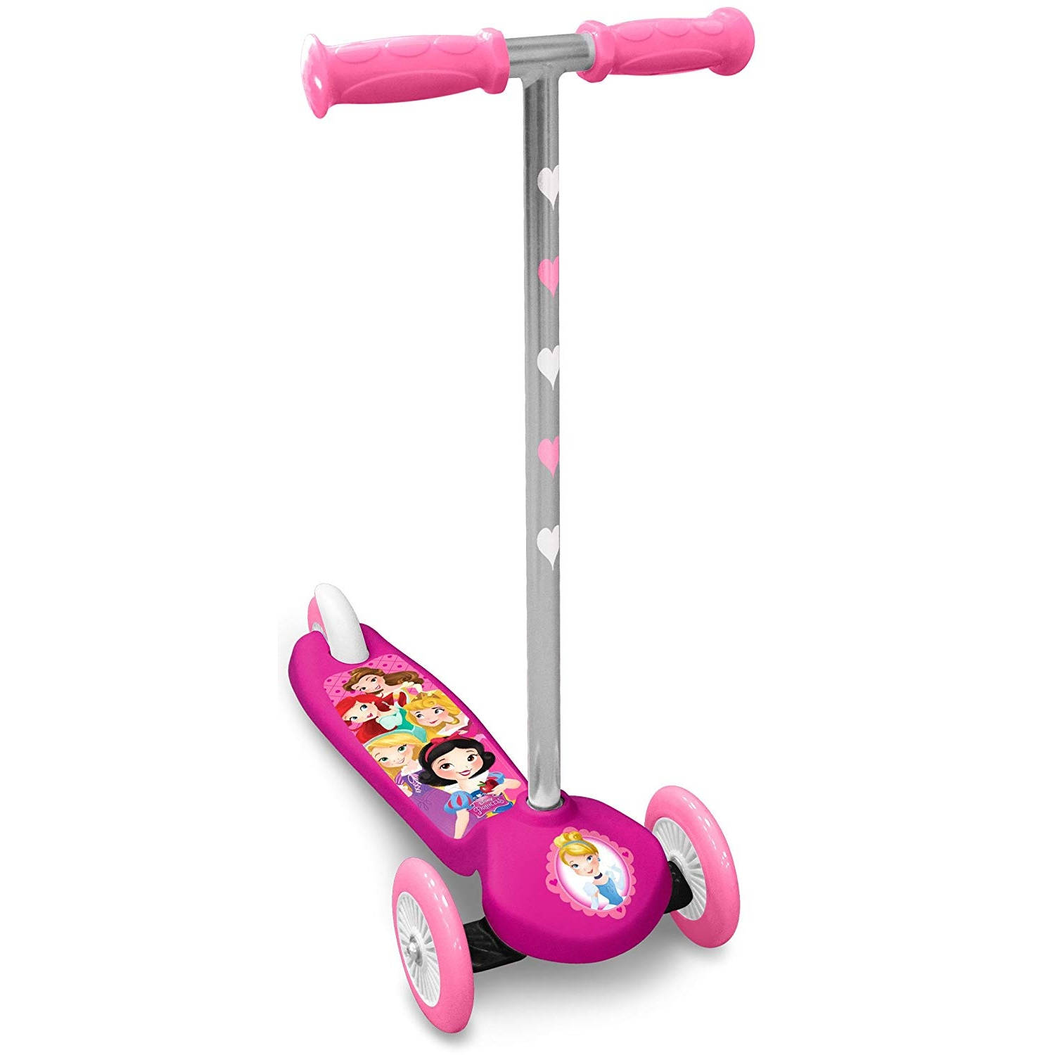 Disney Kinderstep Princess 3-wiel Kinderstep Meisjes Voetrem - Roze