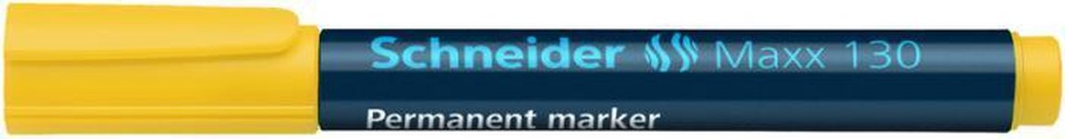 Schneider Electric Marker Maxx 130 Permanent Ronde Punt - Geel