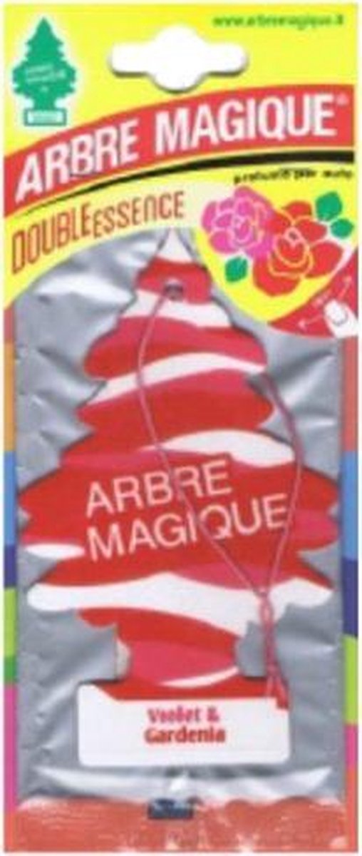 Arbre Magique Luchtverfrisser 12 X 7 Cm Voilet & Gardenia - Roze