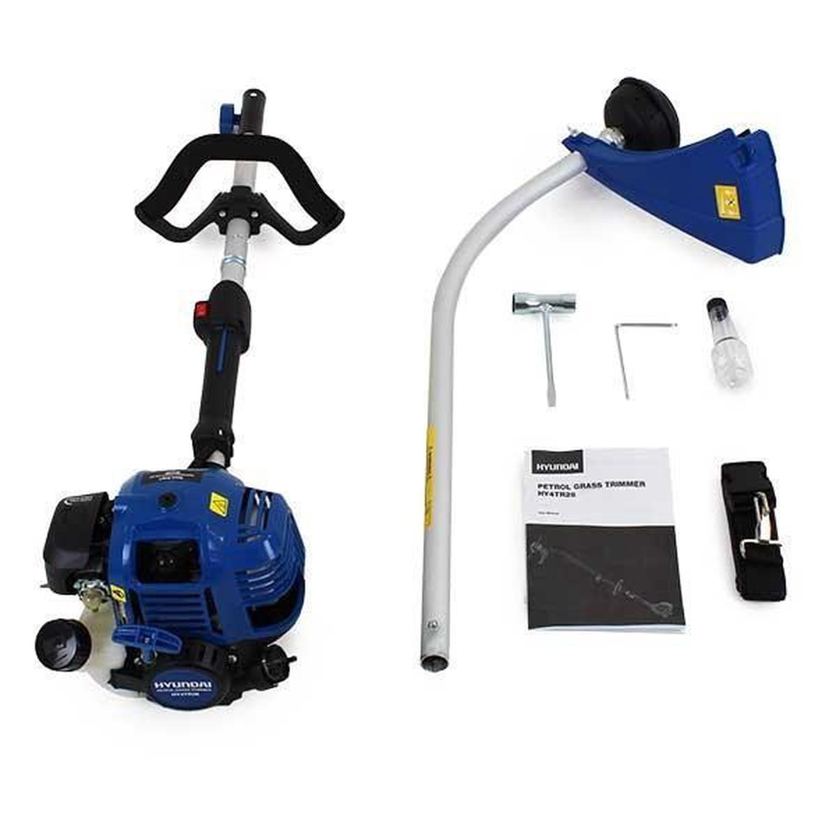 Hyundai Grastrimmer 26cc 4-takt - Gazontrimmer - Benzine Motor - Blauw
