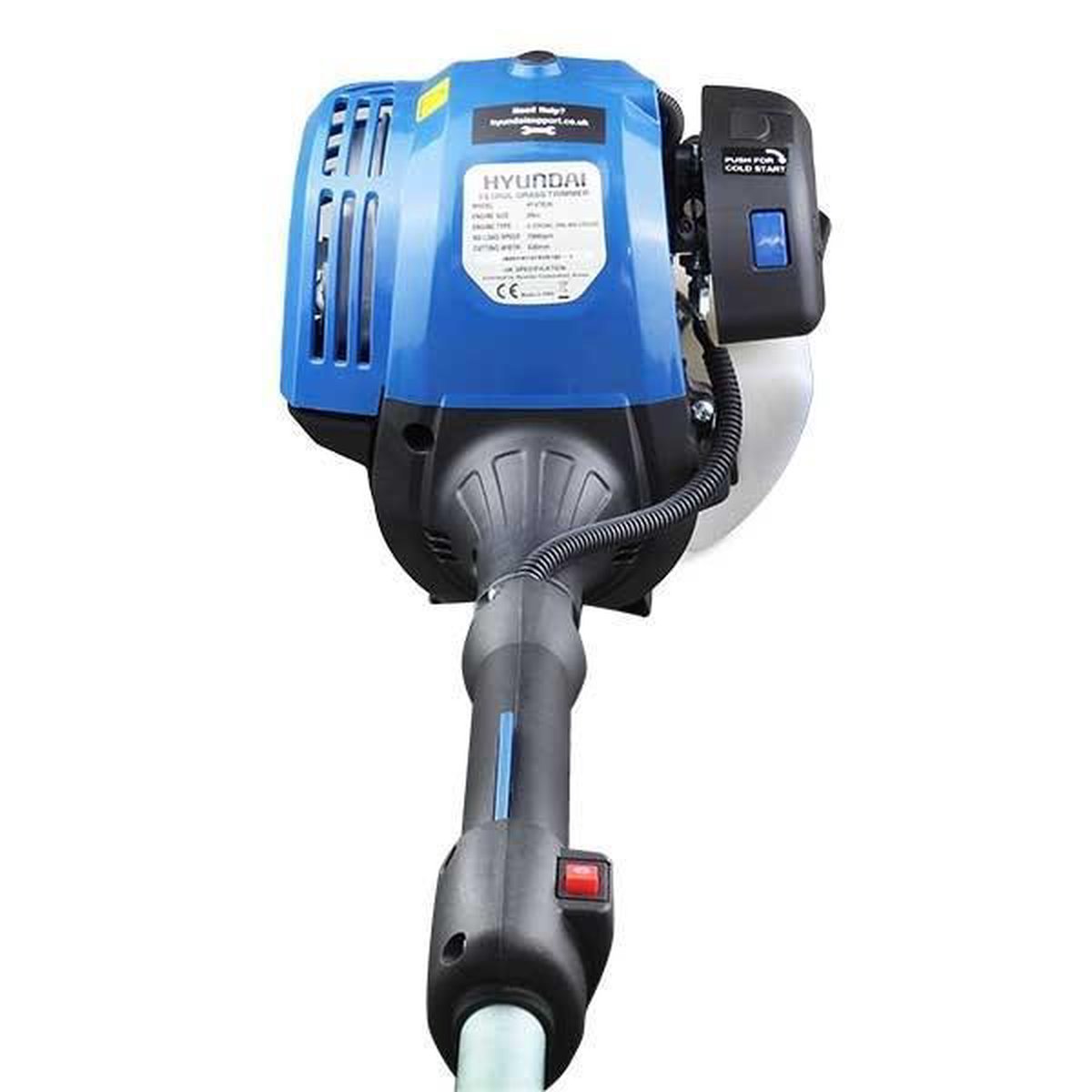 Hyundai Grastrimmer 26cc 4-takt - Gazontrimmer - Benzine Motor - Blauw