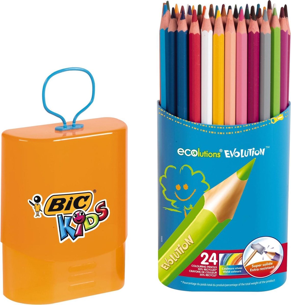 Bic Kids Evolution Set - 24 Stuks