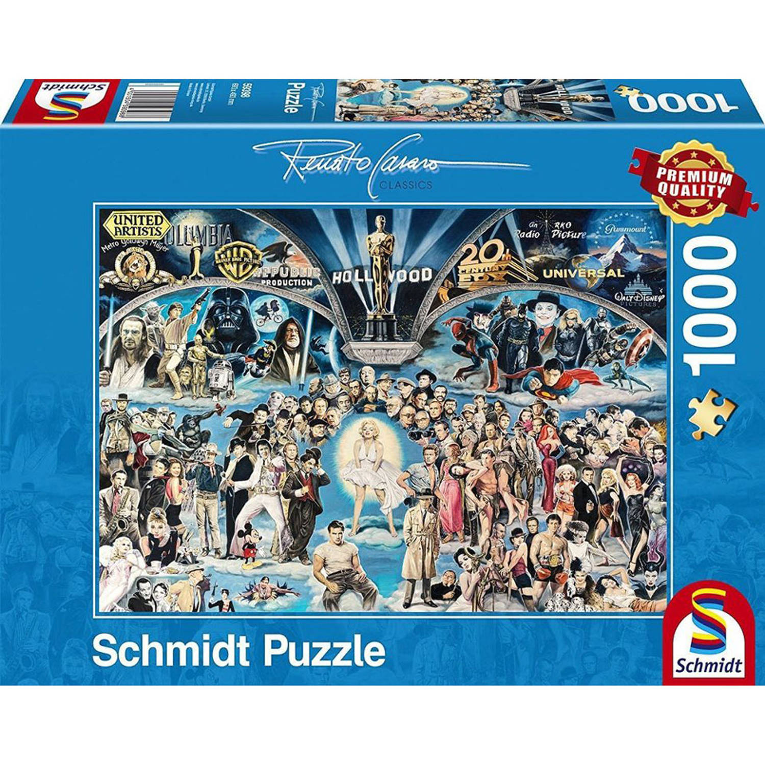 Schmidt Spiele Hollywood Legpuzzel - 1000 Stuks