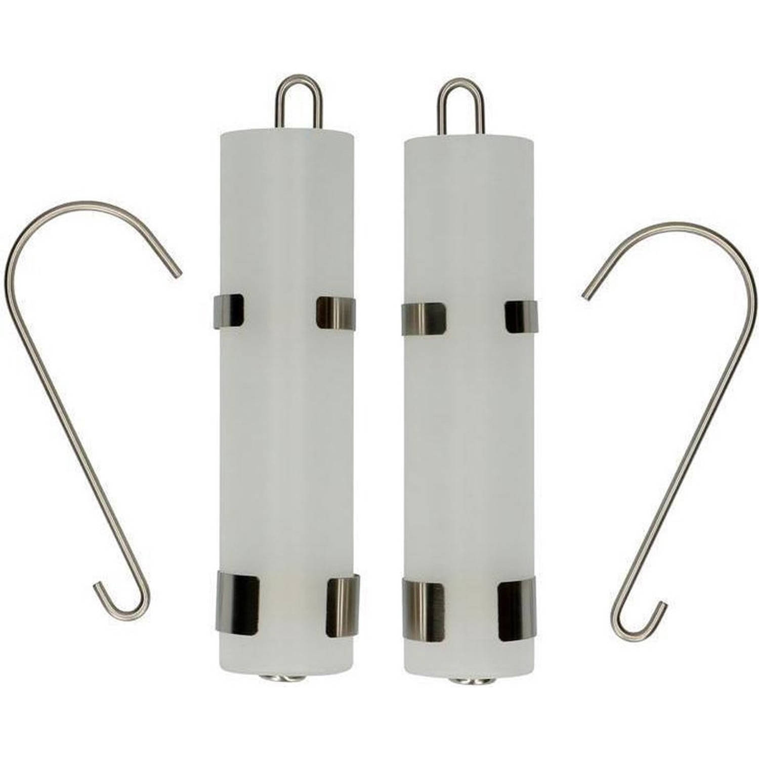 2x Stuks Radiator Luchtbevochtigers/waterverdampers 23 Cm - Waterverdampers Verwarming - Luchtvochtigheid Verhogen