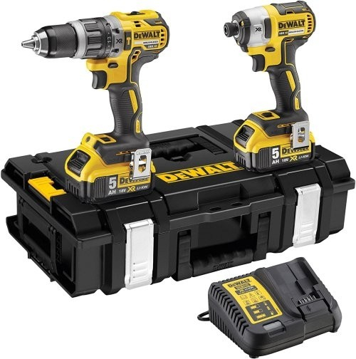 DeWalt DCK266P2LR Comboset | 18V | 5,0AH | DCD796N combioboormachine + DCF887N slagschroevendraaier