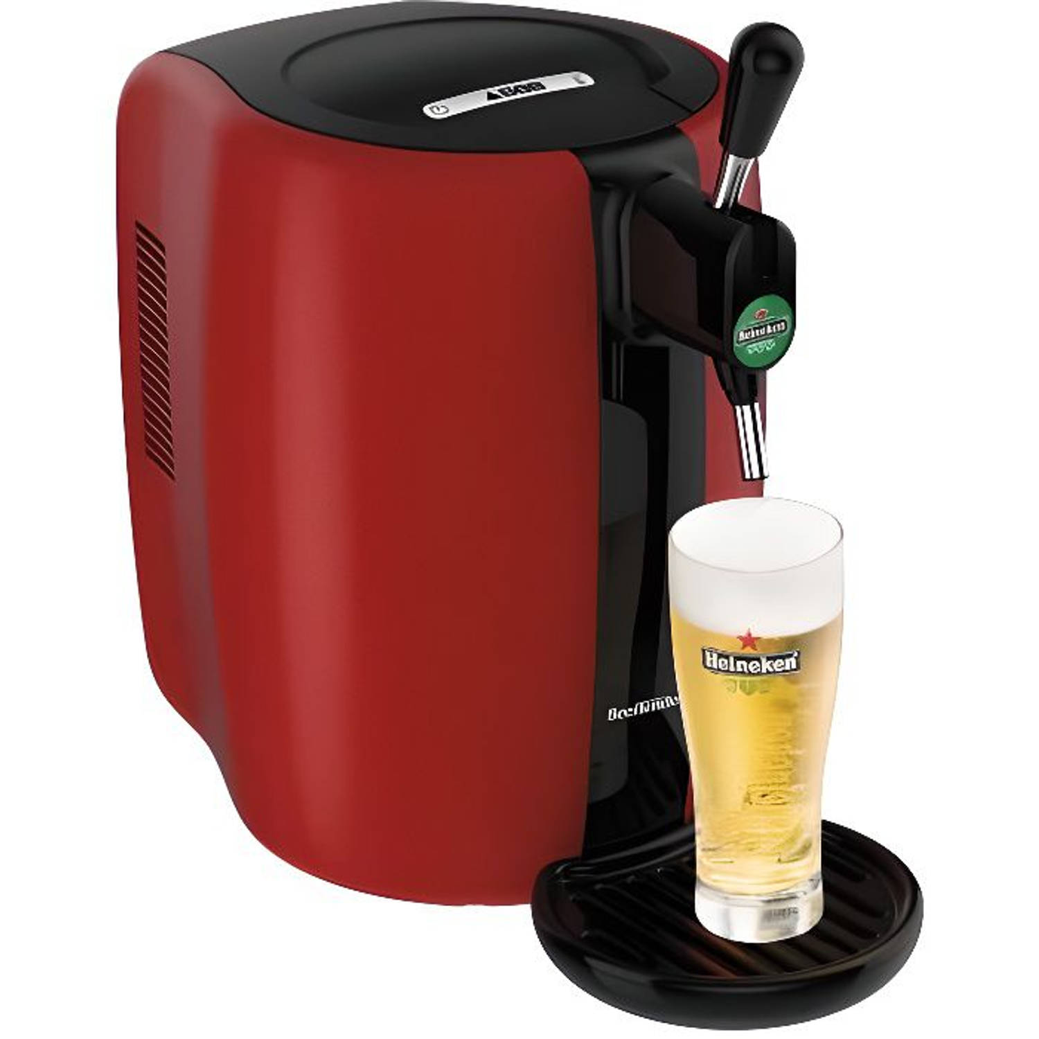 SEB Vb310510 - Beertender Bierdispenser - Compatibel Met 5 L Vaten - / Rood - Zwart